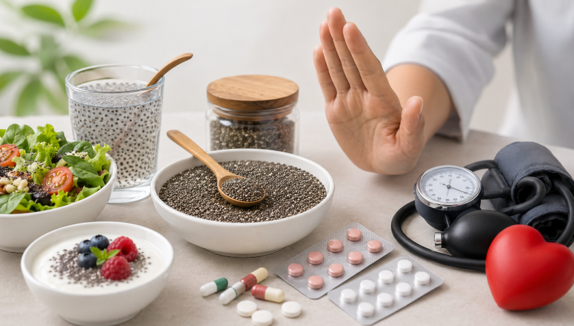 Cảnh Giác Khi Sử Dụng Hạt Chia Với Một Số Loại Thuốc