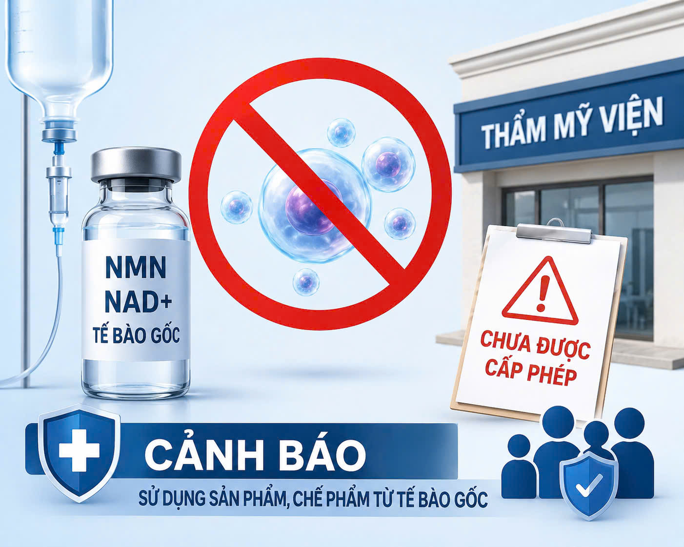 Cảnh báo quảng cáo dịch vụ tế bào gốc Cảnh báo về quảng cáo dịch vụ tế bào gốc.