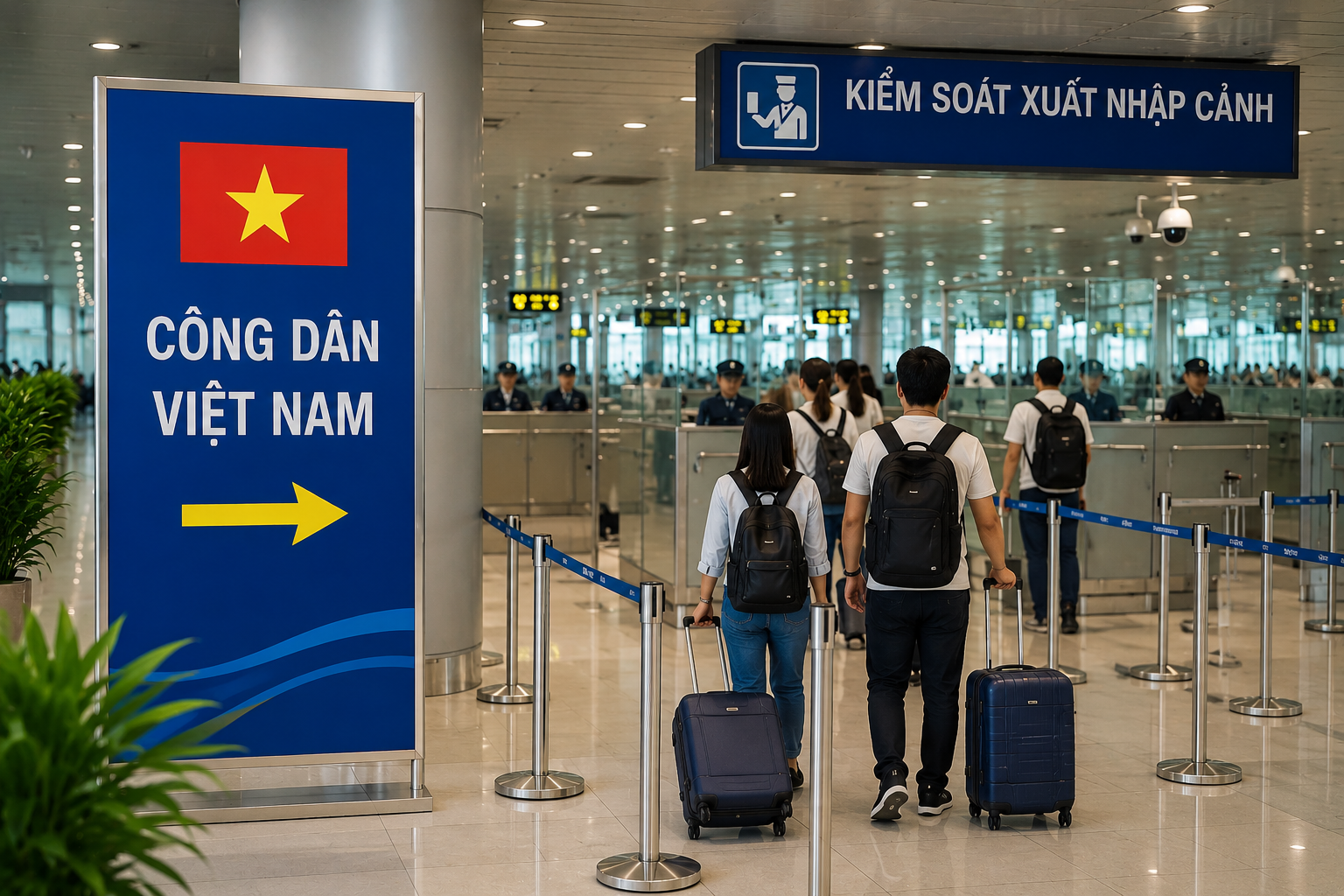2a9b11a7-69a1-4ea6-835a-3f758fb47c5b-17857577886801735167066 Người Việt Nam có làn nhập cảnh riêng tại Nội Bài, từ chờ cả giờ xuống còn vài phút- Ảnh 2.