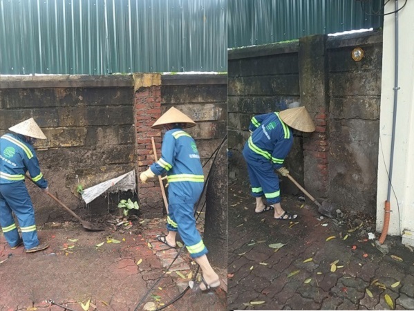 4-1788009388106591806661 Sau phản ánh của Báo Sức khoẻ và Đời sống, chính quyền phường Tây Hồ vào cuộc- Ảnh 1.