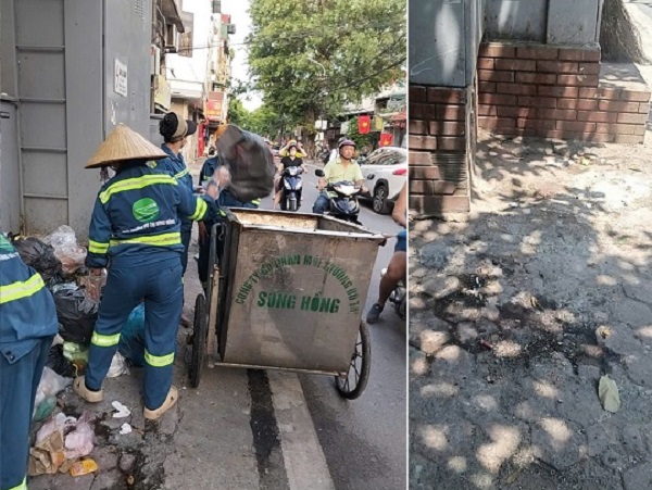 6-17880093881281543342751 Sau phản ánh của Báo Sức khoẻ và Đời sống, chính quyền phường Tây Hồ vào cuộc- Ảnh 3.