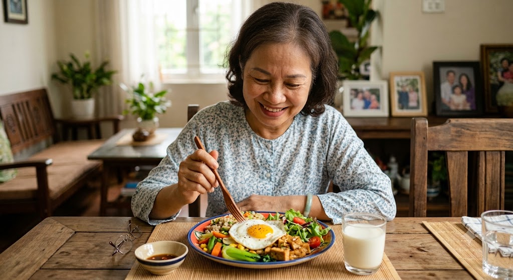Lợi Ích và Rủi Ro của Chế Độ Ăn Chay Cho Người Trên 60