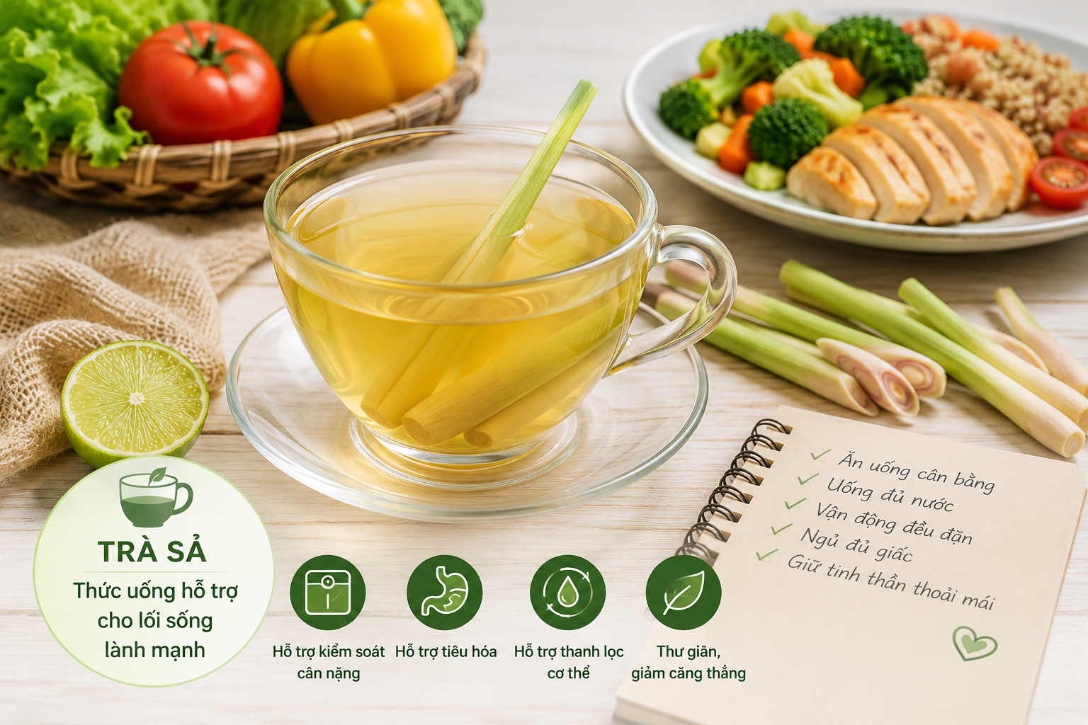 Thời Điểm Lý Tưởng Để Thưởng Thức Trà Sả - Ảnh 1.