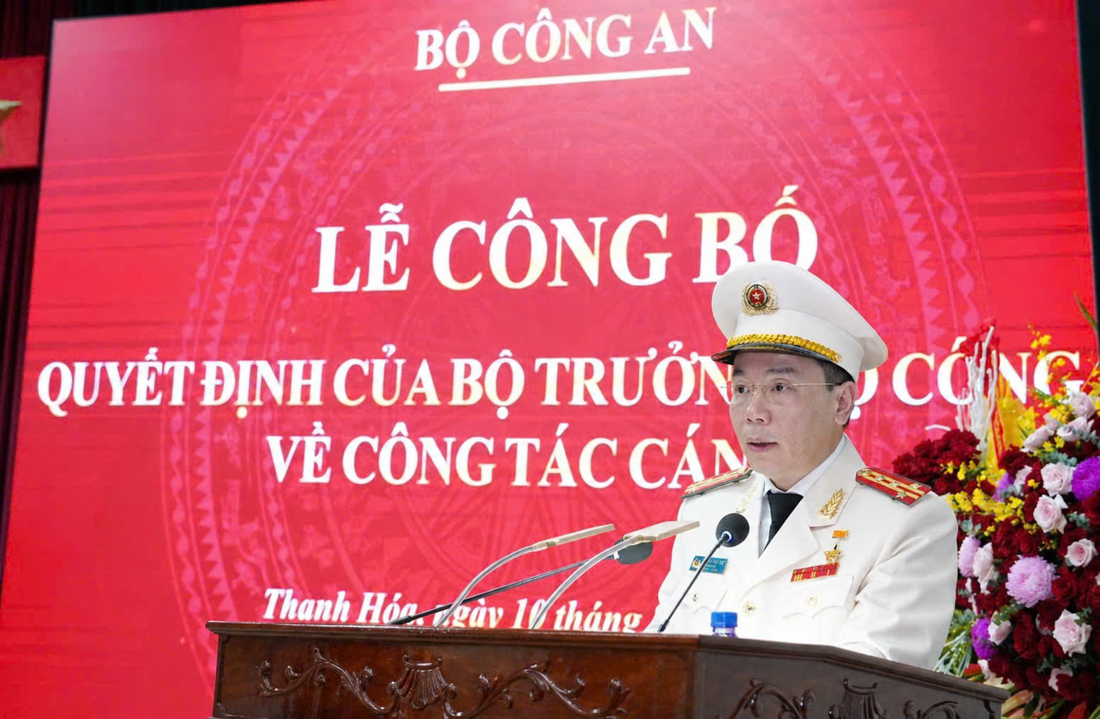 Đại Tá Hoàng Quốc Việt Đảm Nhận Chức Vụ Giám Đốc Công An Tỉnh Thanh Hóa