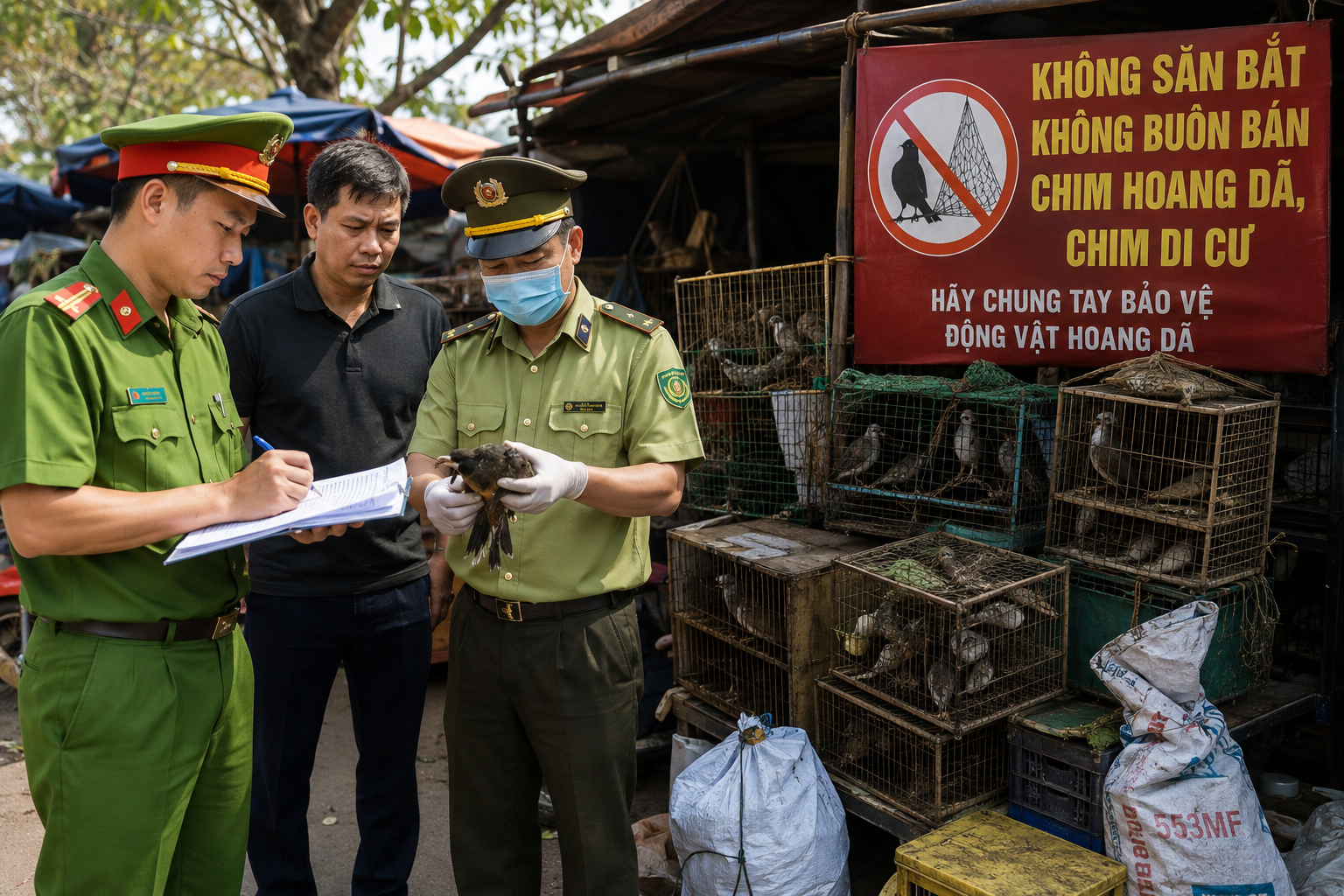 anh-minh-hoa-17860916806501081911123 Lâm Đồng Thúc Đẩy Chống Nạn Săn Bắt và Buôn Bán Chim Hoang Dã - Ảnh 1.