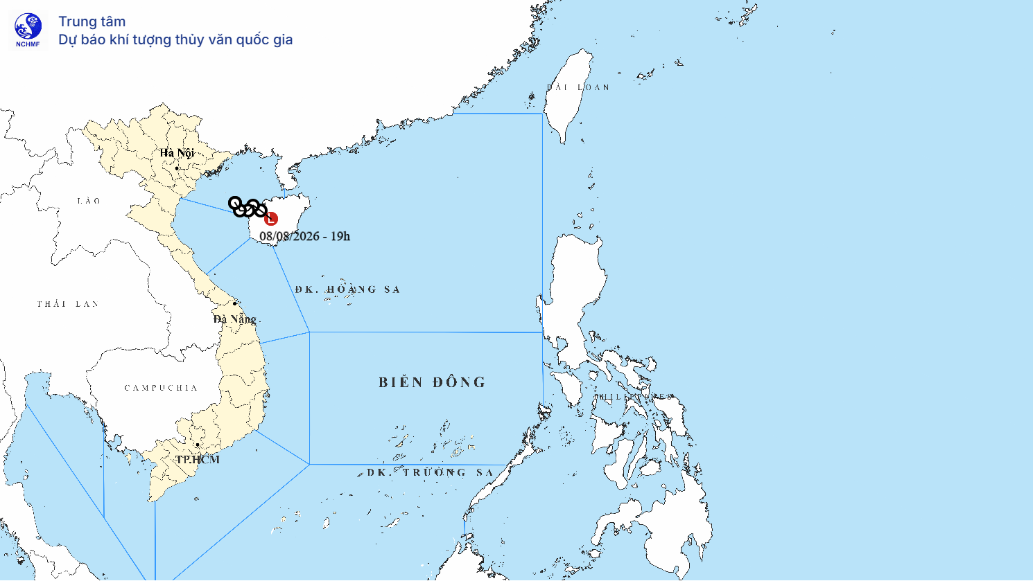 ap-thap-tan-tren-bien-dong-1786192951191970556422 Áp thấp nhiệt đới trên Biển Đông suy yếu nhanh, miền Bắc nắng mạnh từ ngày mai- Ảnh 1.