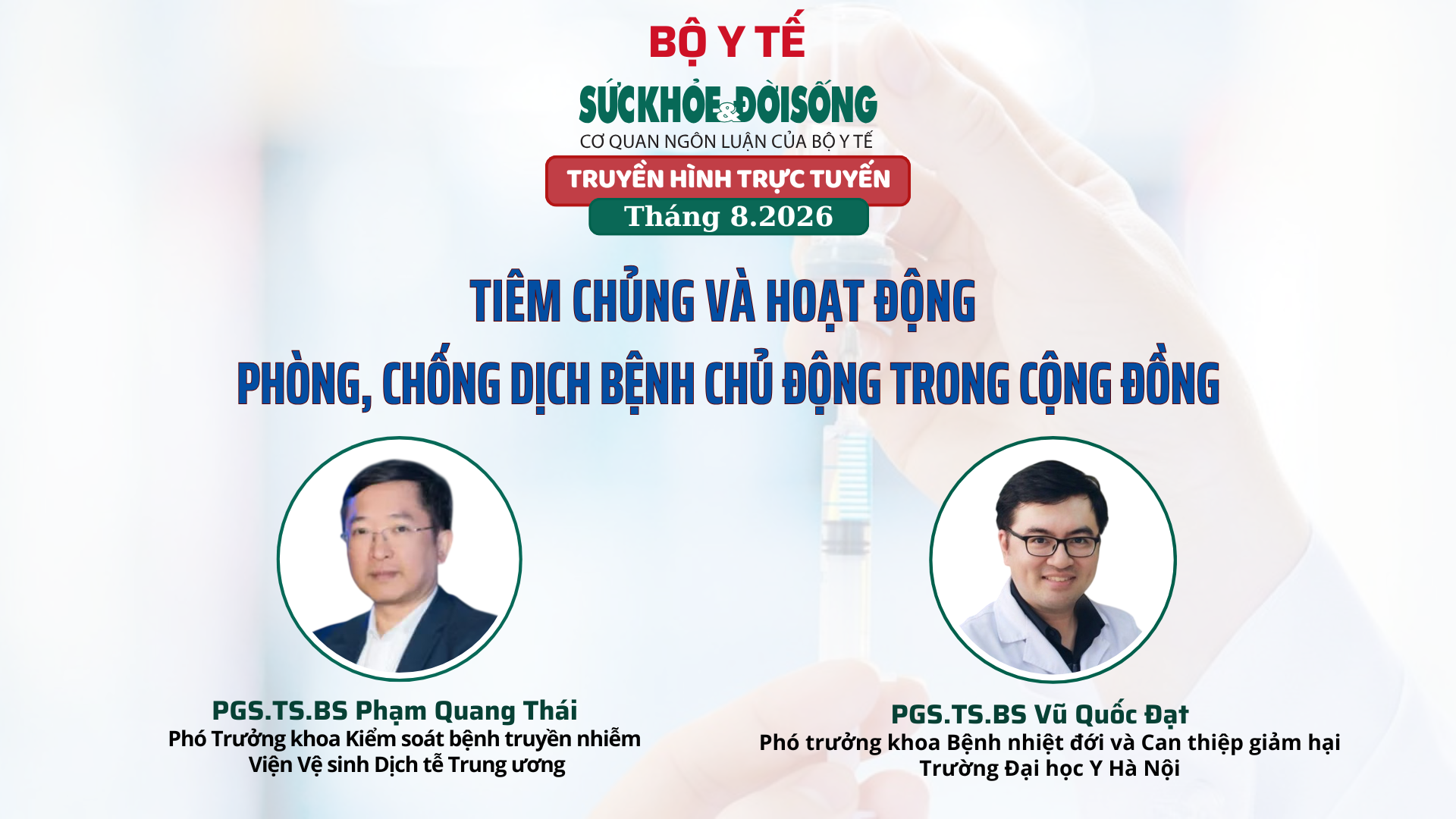Tăng Cường Sức Khỏe Cộng Đồng Qua Chương Trình Tiêm Chủng Trực Tuyến