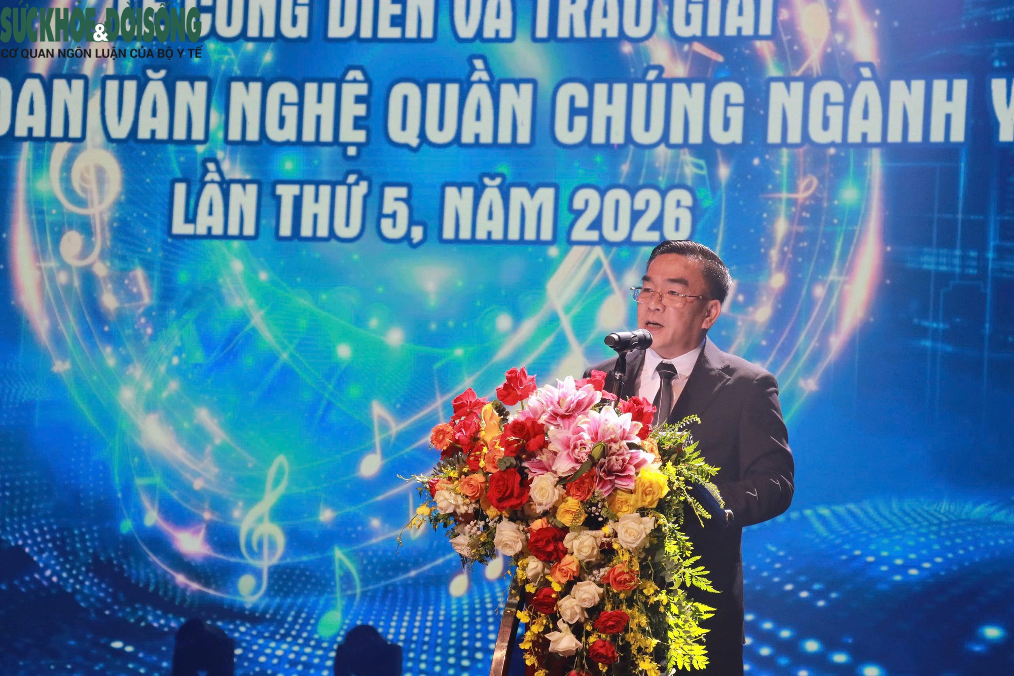 Lãnh đạo ngành Y tế phát biểu Lãnh đạo ngành Y tế phát biểu