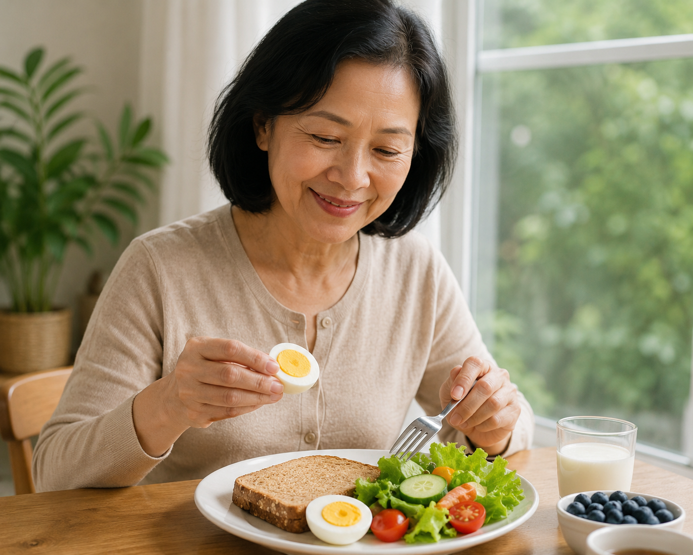 Trứng: Thực Phẩm Vàng Dành Cho Người Trên 50 Tuổi