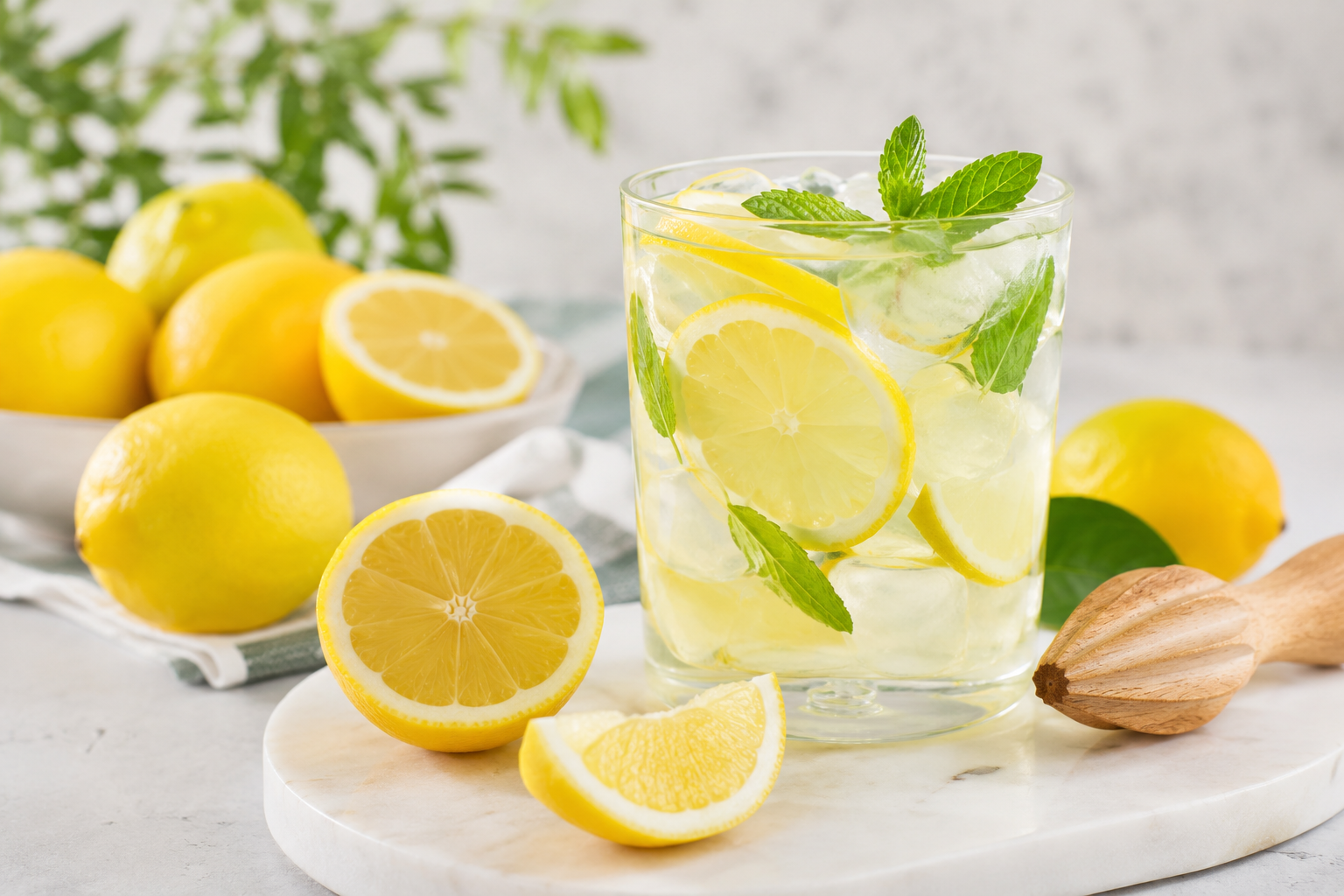 Uống nước chanh cung cấp vitamin C - Ảnh 1.