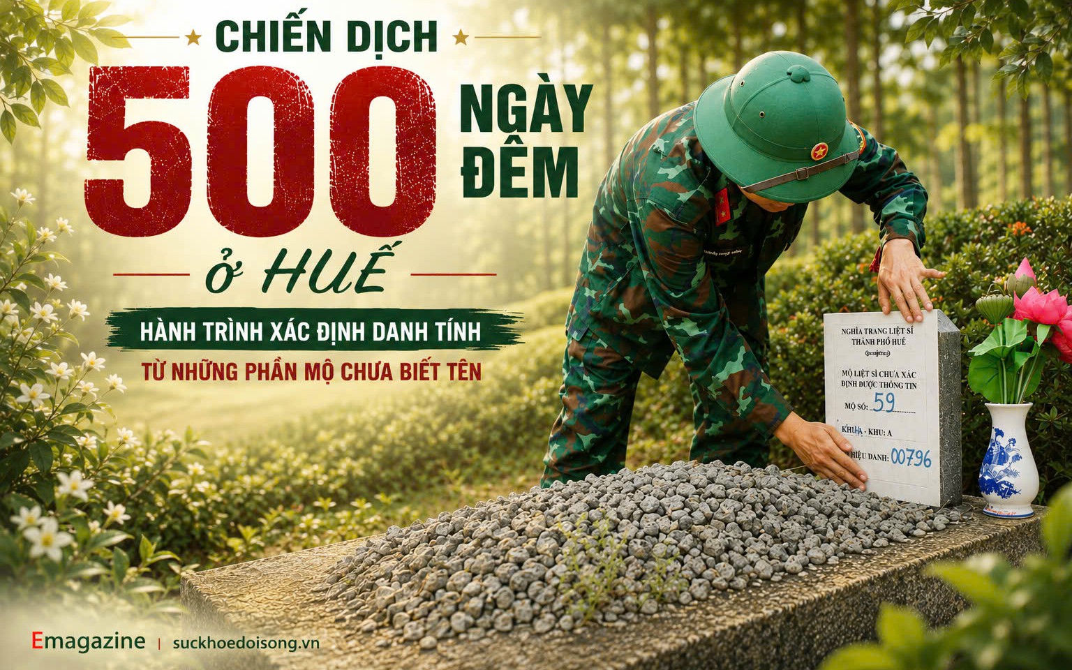 Huế Tích Cực Hoàn Tất Công Tác Lấy Mẫu Hài Cốt Liệt Sĩ