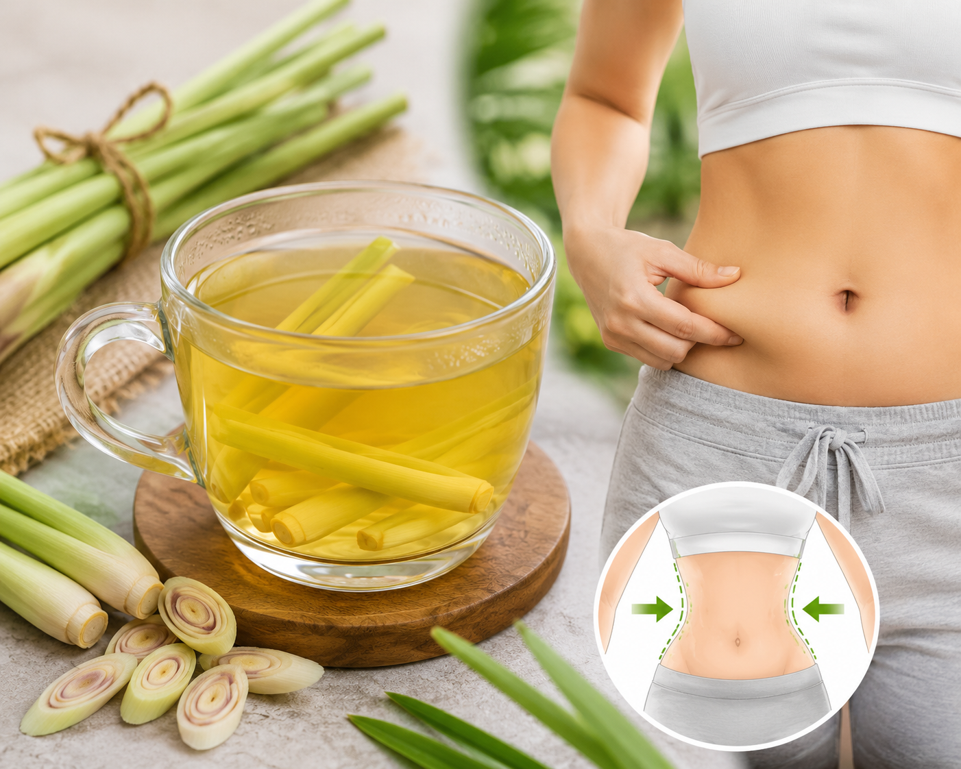 Sự Thật Về Trà Sả và Khả Năng Giảm Mỡ Bụng