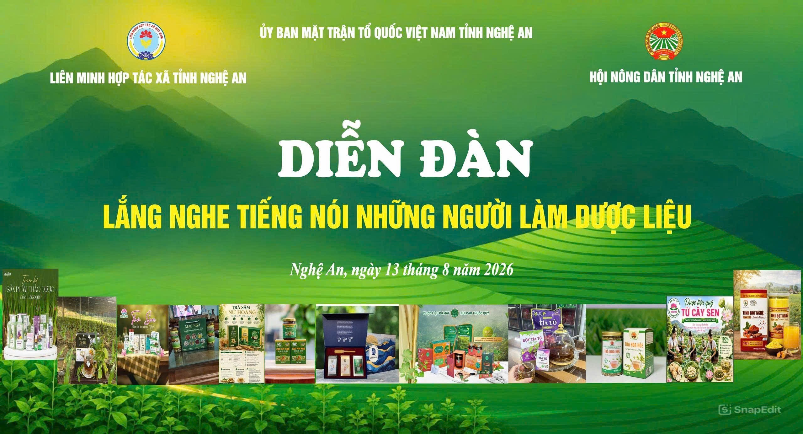 Nghệ An: Định Hướng Phát Triển Ngành Dược Liệu Bền Vững