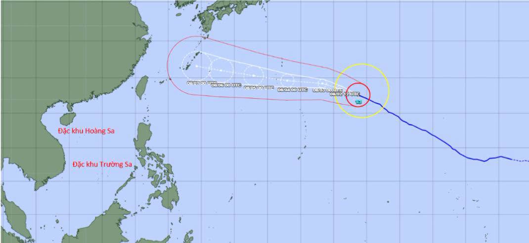 Những khu vực chịu ảnh hưởng trực tiếp của bão Dolphin trong tuần tới- Ảnh 2.