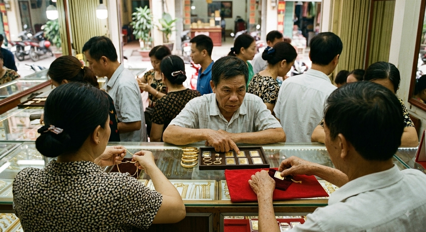 Hà Nội Thắt Chặt Quản Lý Giao Dịch Vàng và Ngoại Tệ Để Ngăn Chặn Gian Lận