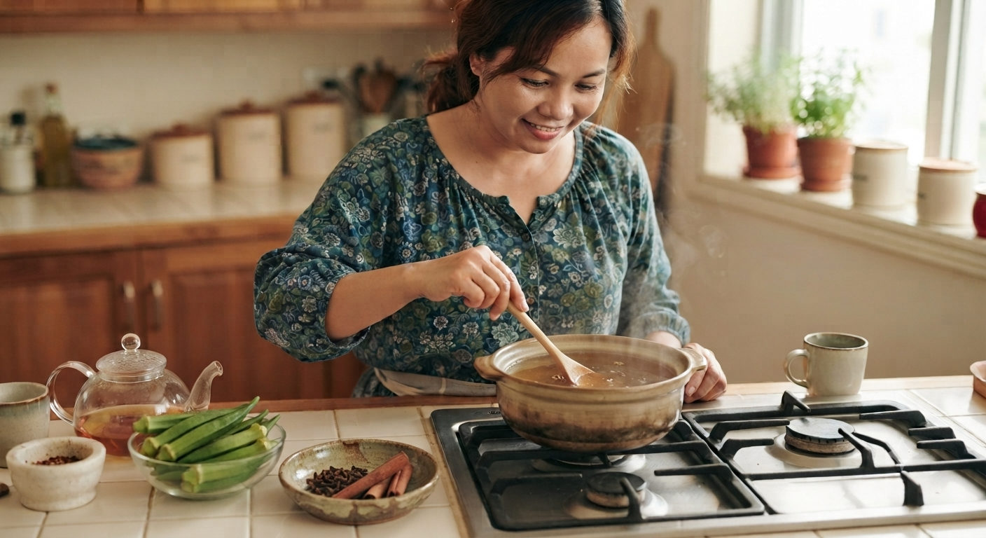 Nước đậu bắp với quế và đinh hương có lợi cho sức khỏe phụ nữ - Ảnh 1.