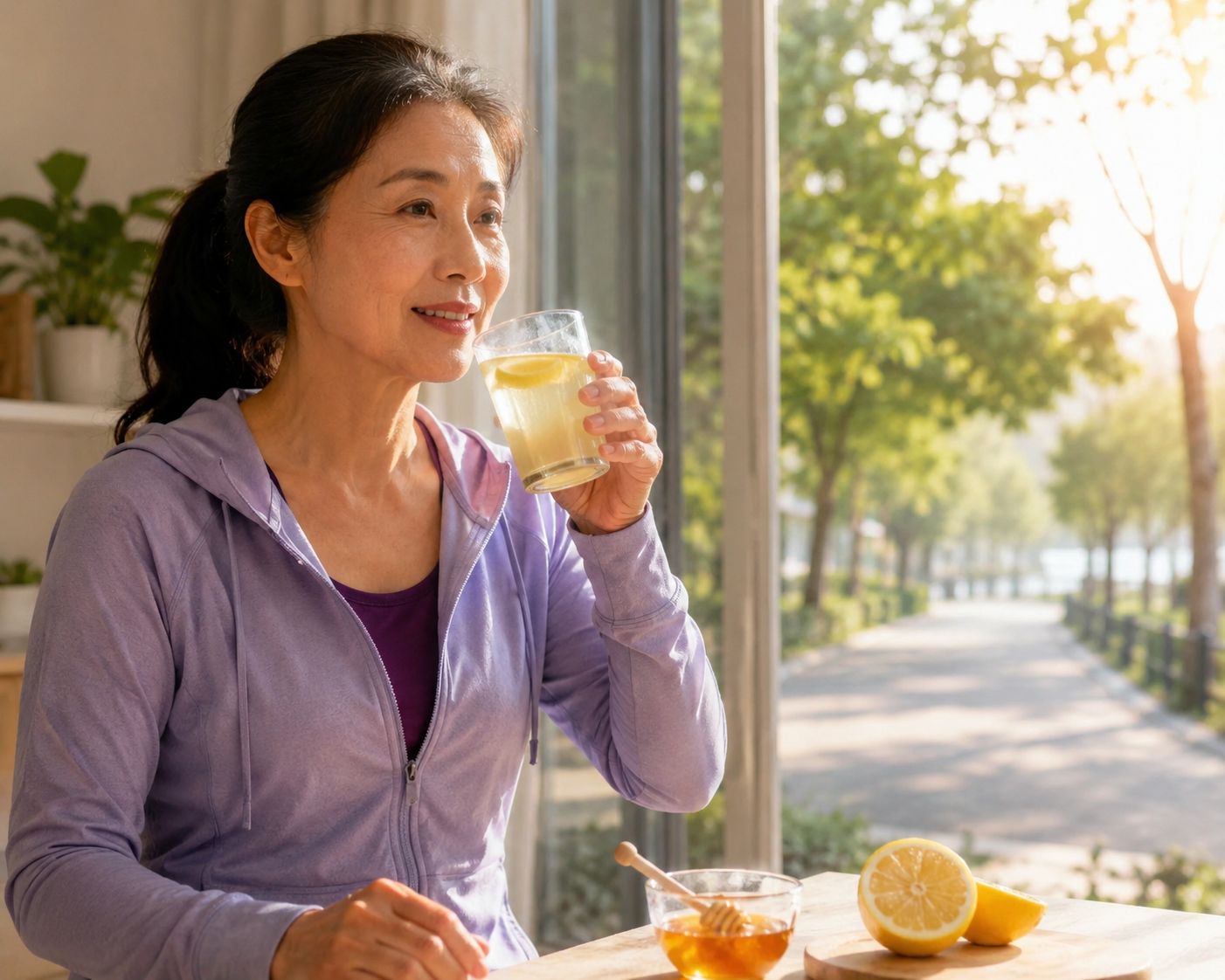 Sử Dụng Nước Chanh Mật Ong Trước Khi Đi Bộ: Lợi Ích Và Cảnh Báo Dành Cho Người Trên 50 Tuổi