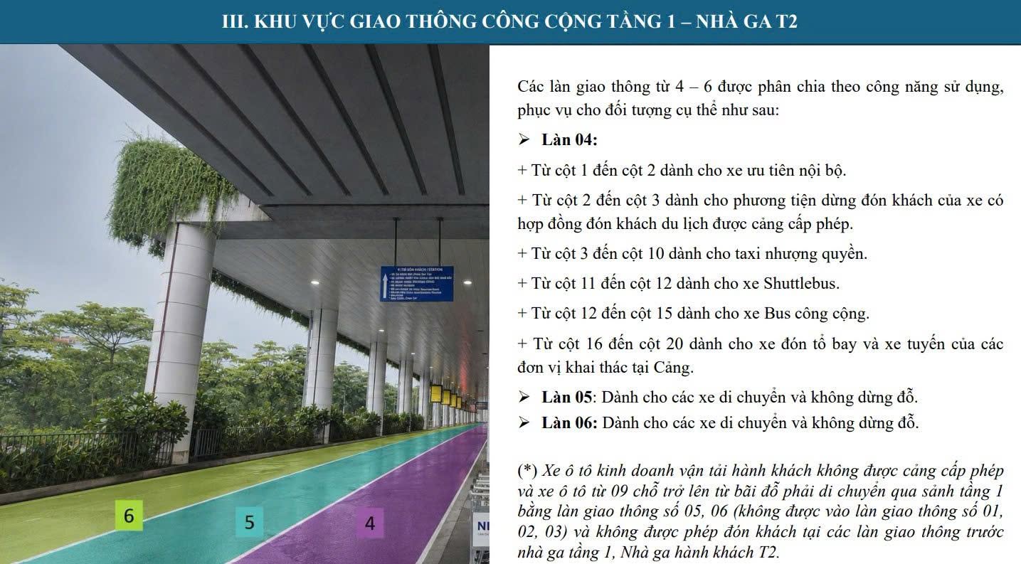 Thay Đổi Phân Luồng Giao Thông Tại Sân Bay Nội Bài Từ Ngày 3/8: Điều Cần Biết