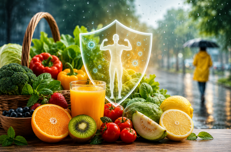 Tại Sao Cần Bổ Sung Vitamin C Trong Mùa Mưa Để Bảo Vệ Sức Khỏe?