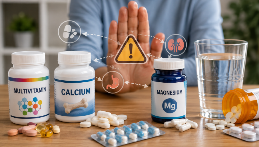 Những Lưu Ý Quan Trọng Khi Sử Dụng Canxi và Magie Để Tránh Rủi Ro Sức Khỏe