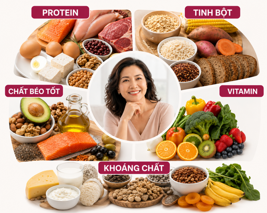 Nhu cầu dinh dưỡng của phụ nữ trung niên thay đổi như thế nào? - Ảnh 2.