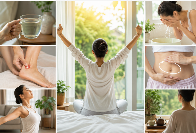 Khởi đầu ngày mới với những thói quen tốt cho sức khỏe Khởi đầu ngày mới với những thói quen tốt cho sức khỏe - Ảnh 1.
