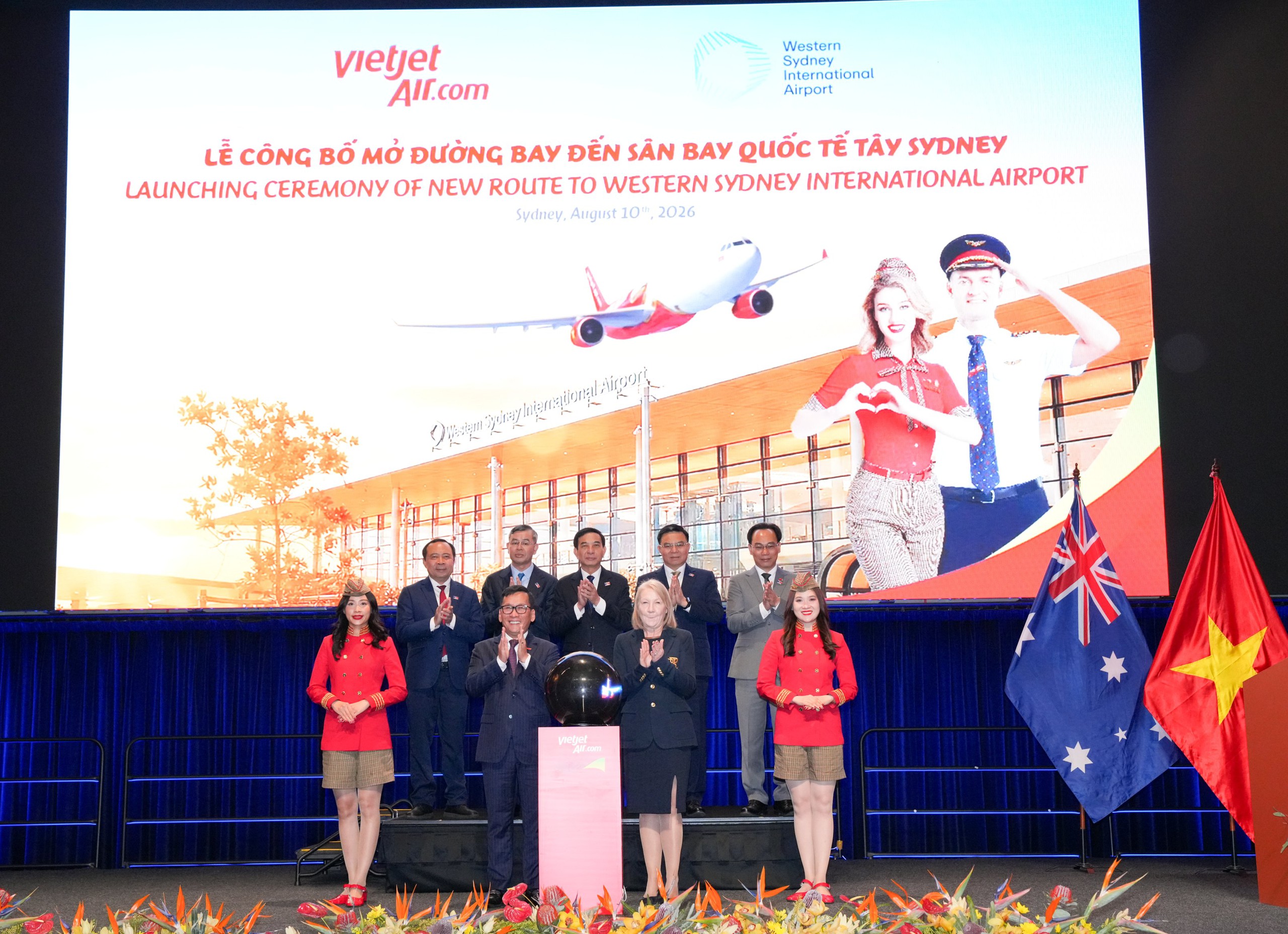Vietjet Mở Rộng Kết Nối Quốc Tế Tới Sân Bay Western Sydney Mới Của Australia