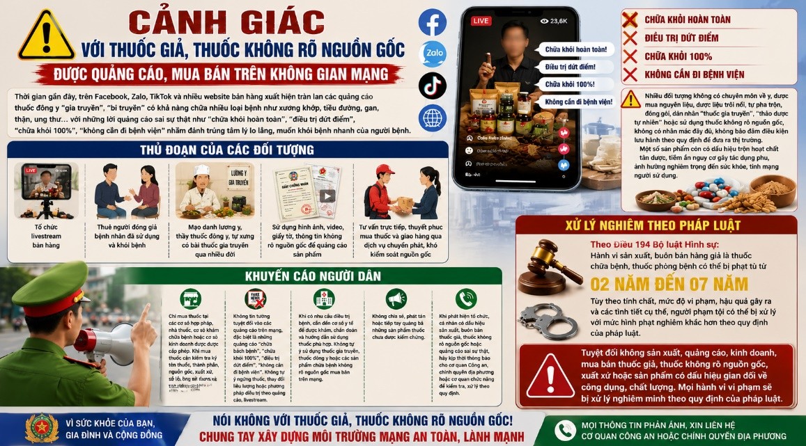 thai-1-1786877607748526971400 Công an cảnh báo người dân không tin quảng cáo thuốc đông y 'chữa khỏi 100%, không cần đi viện'- Ảnh 1.