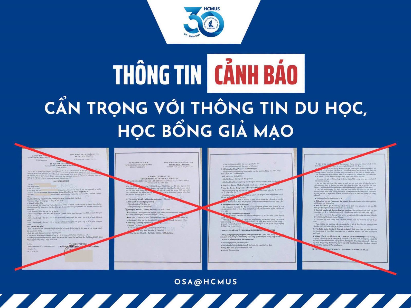 Cảnh Báo Về Thông Tin Giả Mạo Trong Tuyển Sinh Đại Học