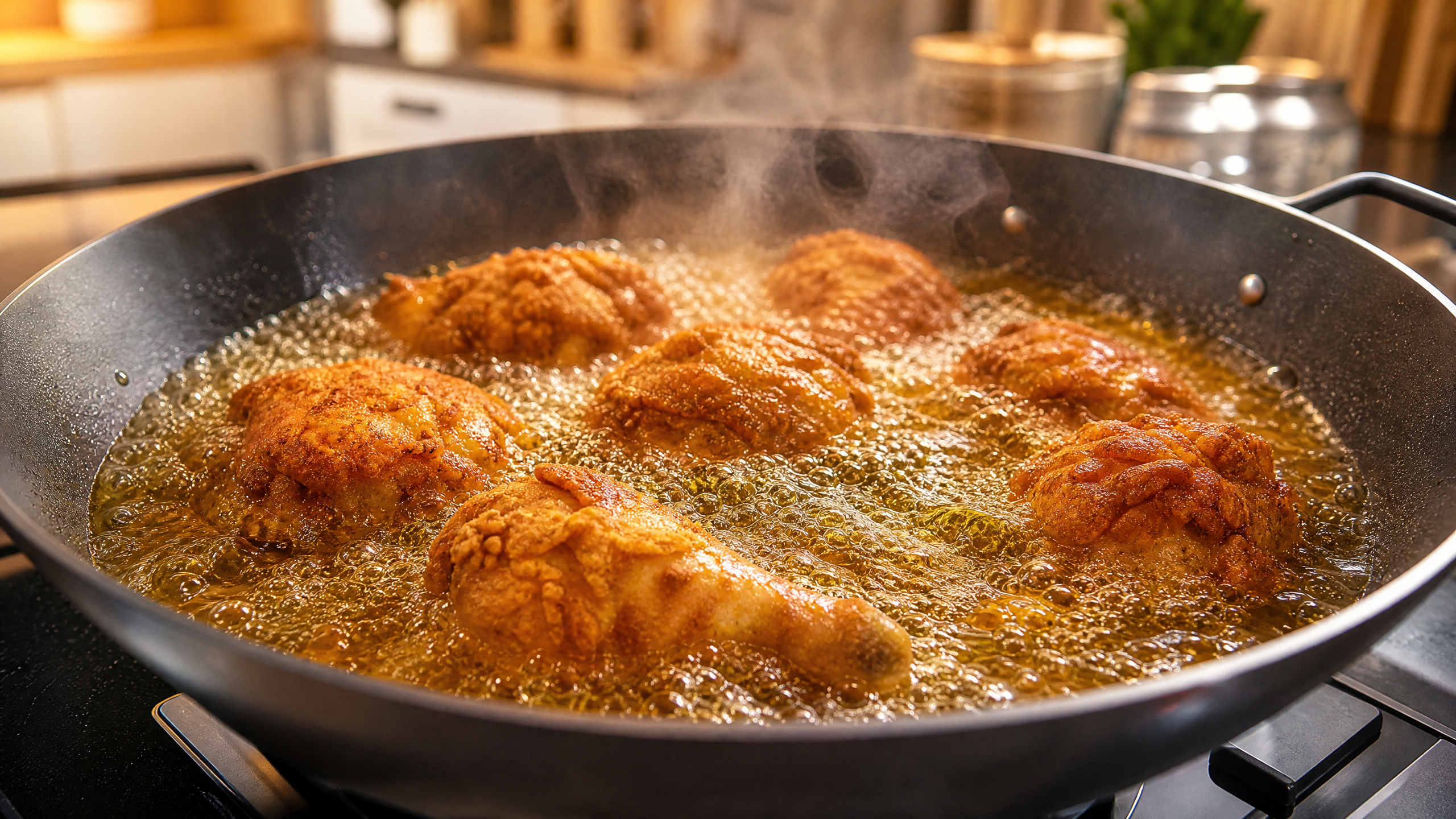 deepfryingchicken-1787889528458838500457 Sau tuổi 50, nên hạn chế những món ăn nào nếu muốn giữ dáng? - Ảnh 1.